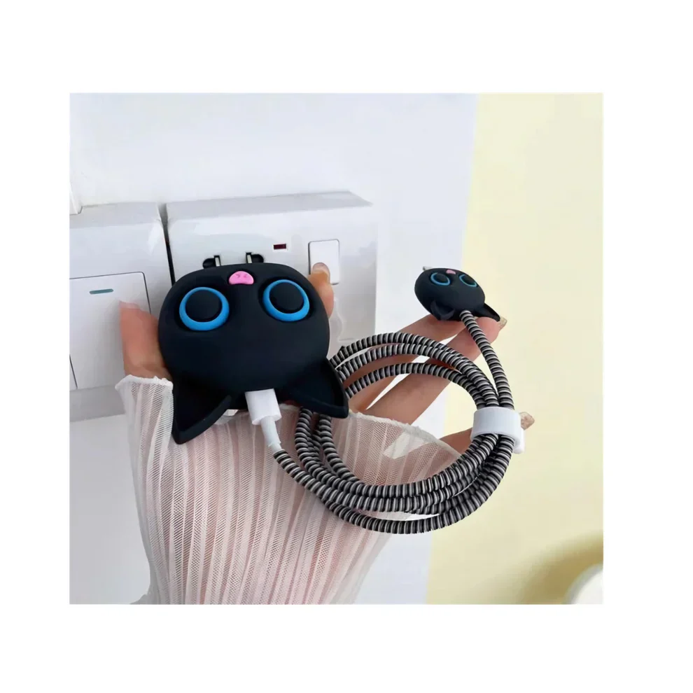 Black Cat Charger Protecter - Image 2
