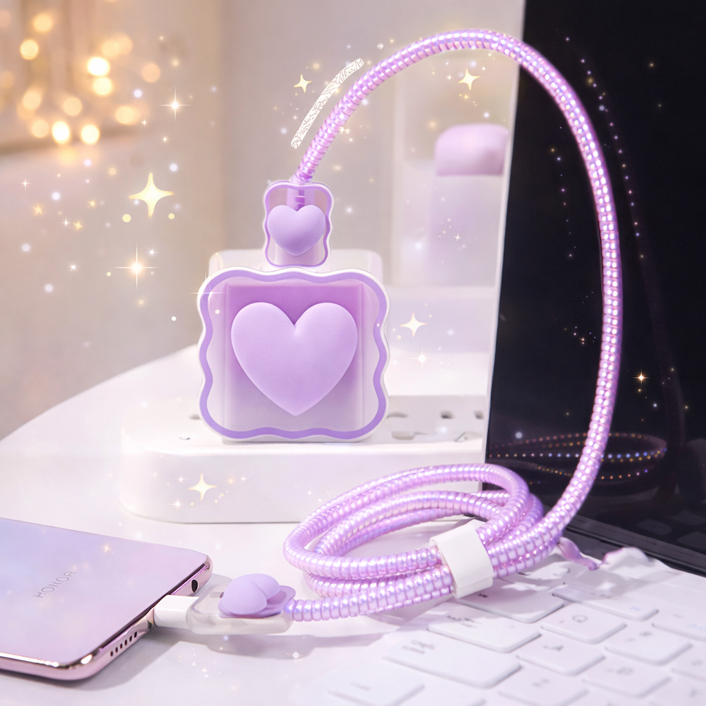 Purple Heart Charger Protector